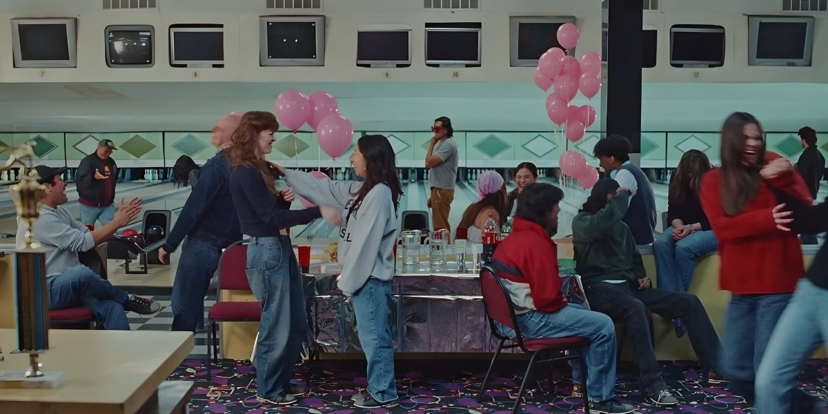 Helena Jauregui is featured in Audrey Hobert’s upcoming music video Bowling Alley, produced by Big Kid Productions