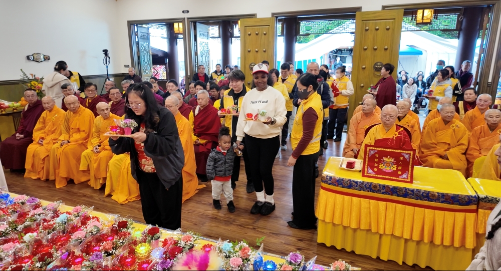 The Holy Miracles Temple in Pasadena Hosts Prayer Ceremonies to Mark Lunar New Year