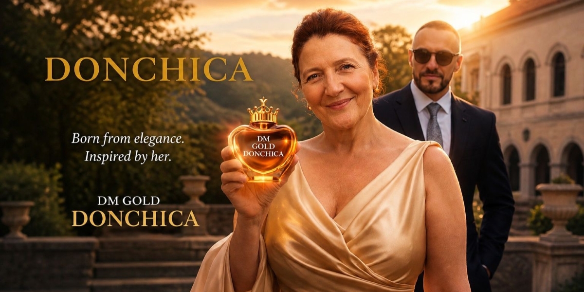 Dimitri Manuel Expands His Creative Universe With the Launch of DM Gold DONCHICA Fragrance