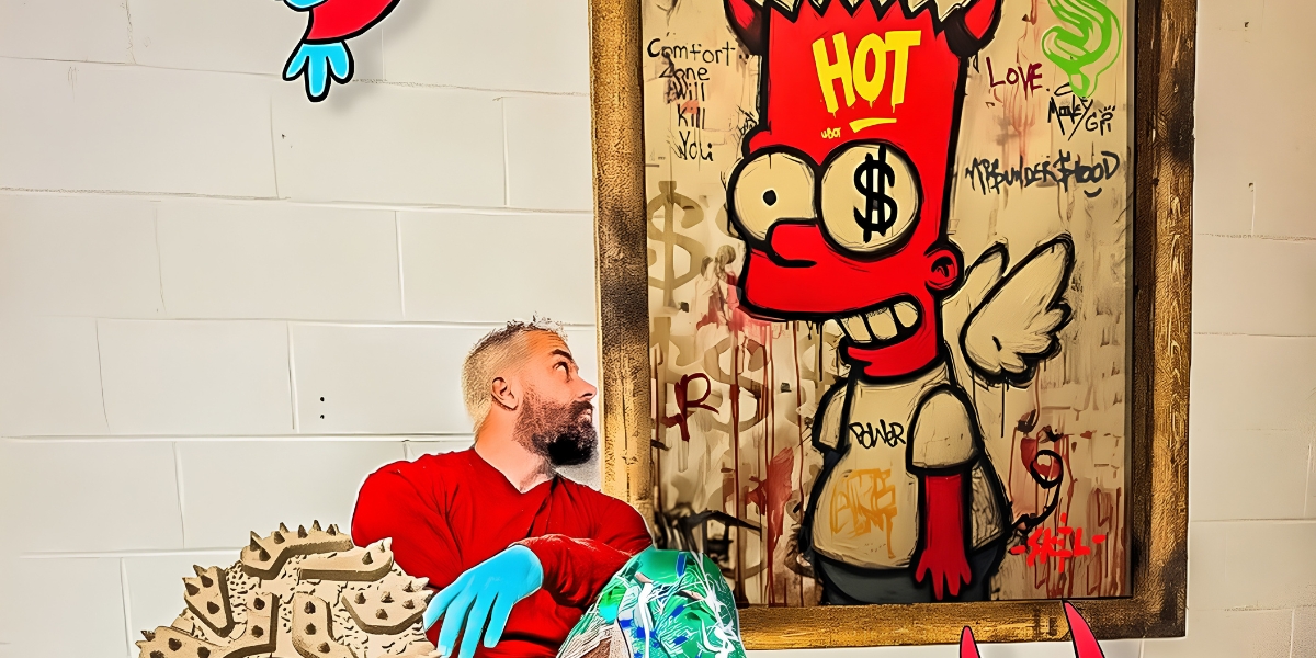 Inside the World of SKEL: The Artist Transforming Chaos Into Contemporary Luxury