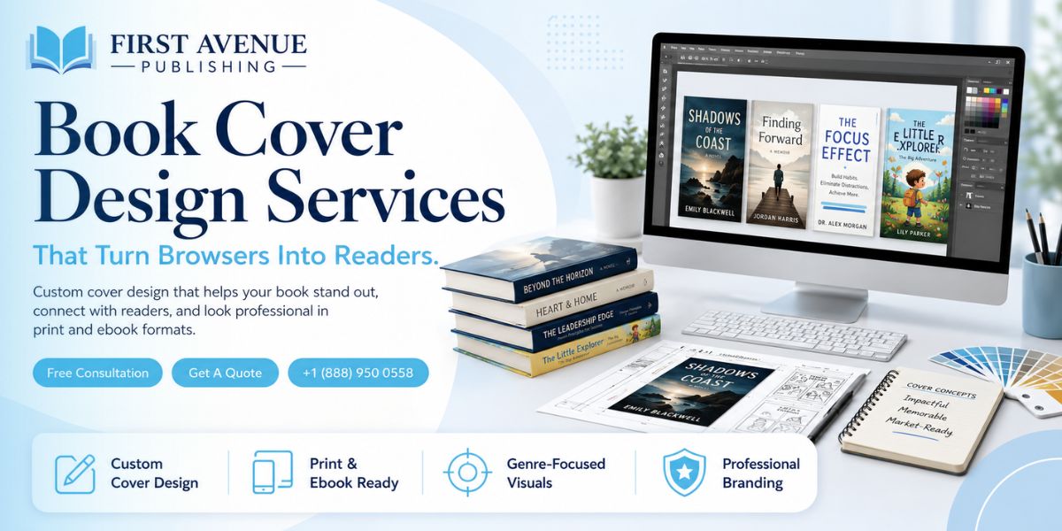 Book Cover Design Services That Turn Browsers Into Readers