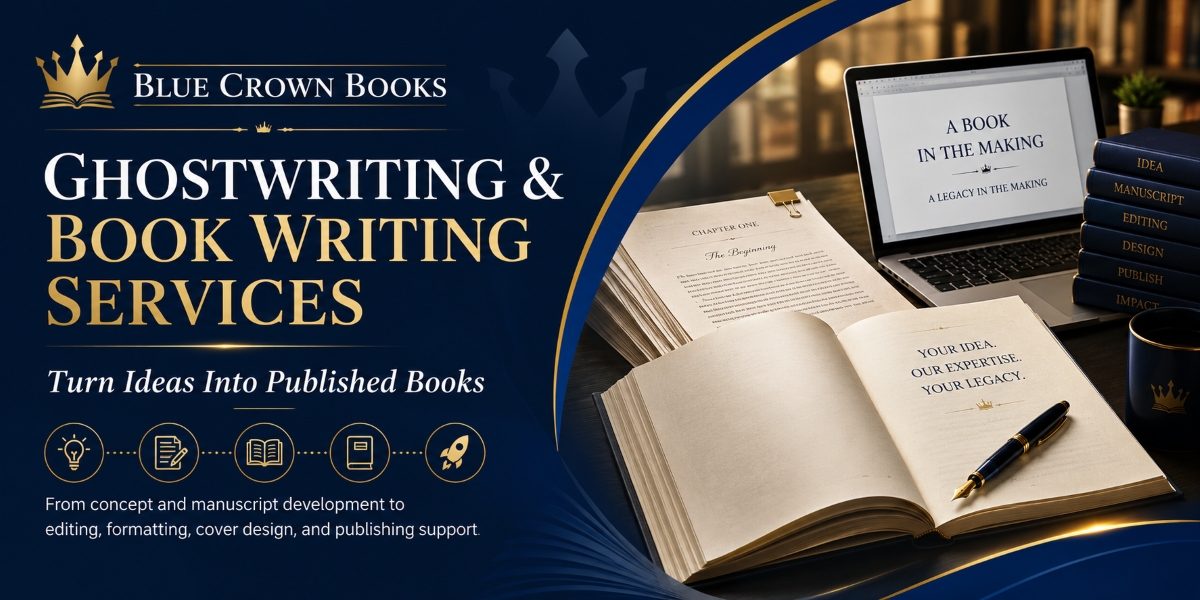 Ghostwriting and Book Writing Services That Turn Ideas Into Published Books