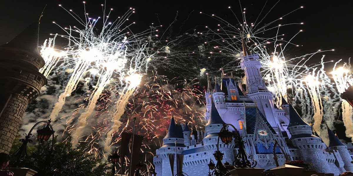 Image Commercially Licensed: Image cohttps://depositphotos.com/photo/happily-ever-fireworks-disney-404180154.html