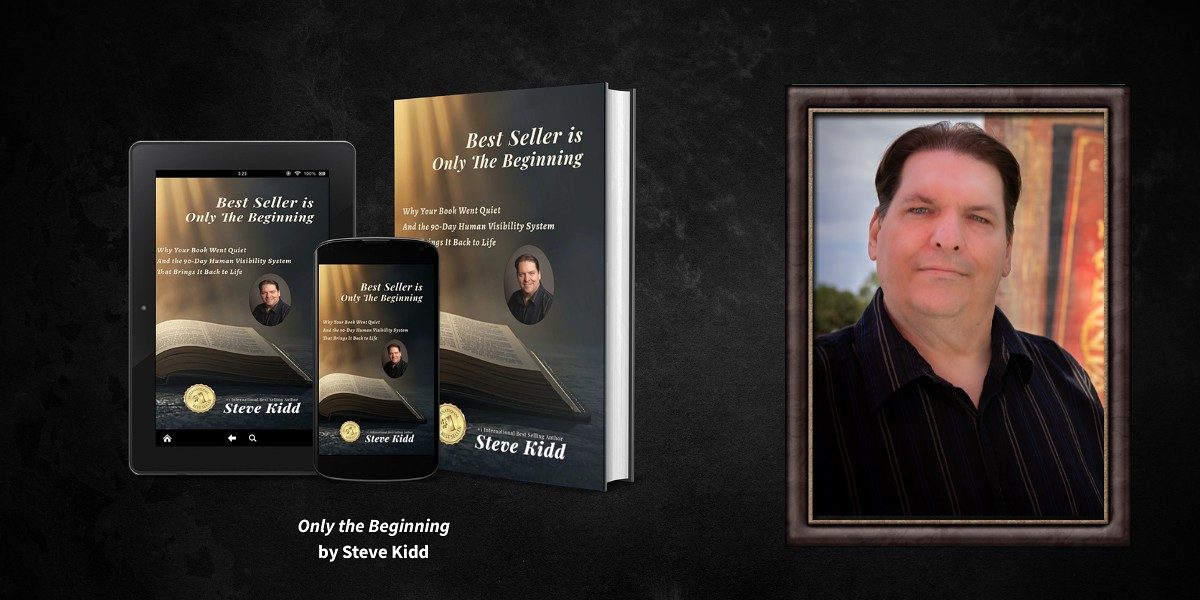 When the Rankings Fade: How Steve Kidd Helps Authors Turn One Book Into Lasting Visibility