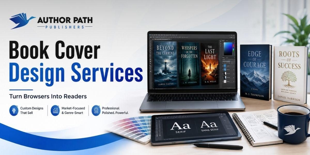 Book Cover Design Services Designed to Turn Browsers Into Readers