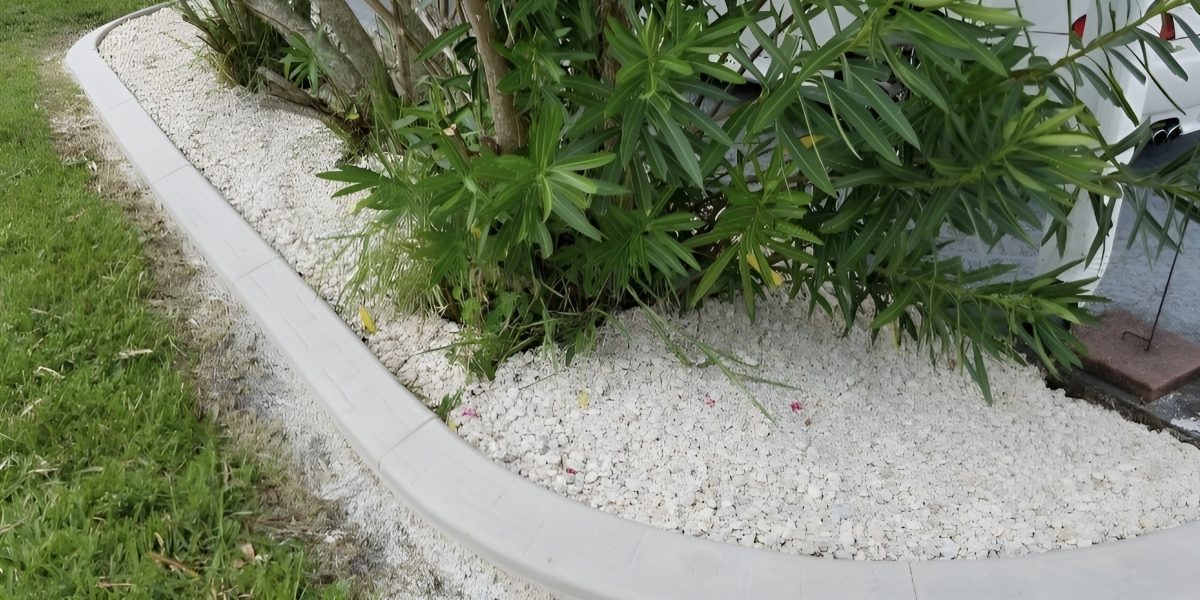 Kustomized Kurbing Elevates Landscapes with Decorative Concrete Curbing in Southwest Florida
